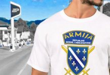 BURNO NA SJEVERU BiH: Kažnjen zbog majice s grbom Armije RBiH -“Na izlasku iz stanice policajac je podigao tri prsta…”
