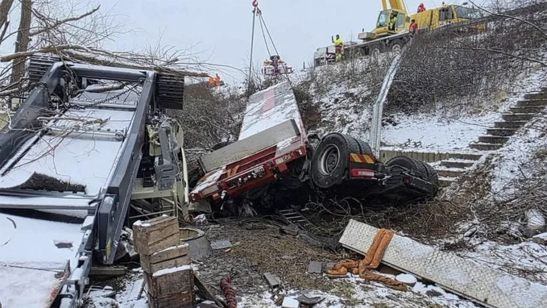 Teška nesreća na A9 kod Leipziga: Vozač kamiona smrtno stradao
