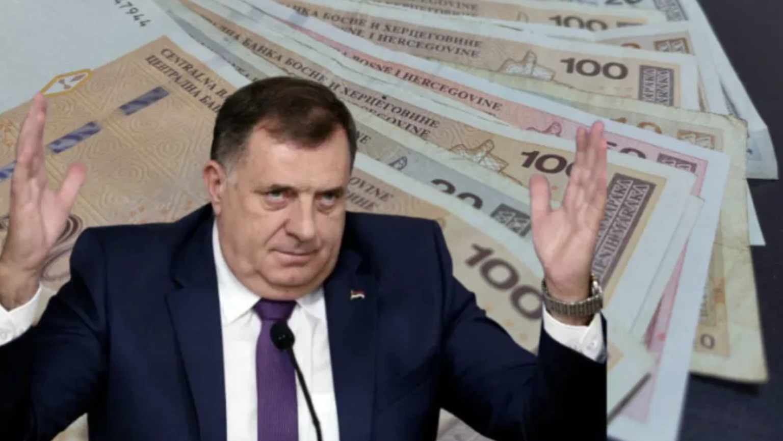 Federacija BiH stranci Milorada Dodika platila 102.673 KM!