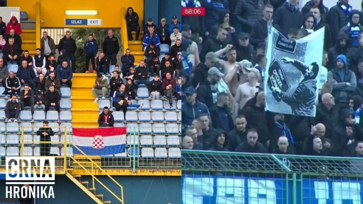 Dvostruki aršini u Širokom Brijegu: Herceg Bosna može, “gazi baliju” može ali Željin transparent ne može