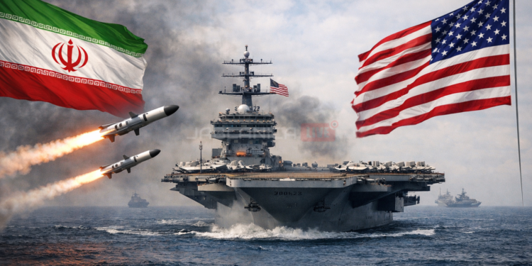 Iz Irana kažu da su ciljali američki nosač aviona USS Abraham Lincoln: “Prisilili smo ga da promijeni položaj..”