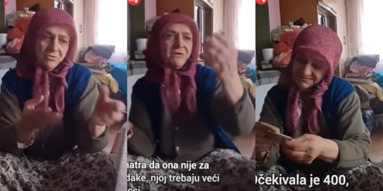 Slučaj u BIH: Baka odbila donaciju od 40 KM, “Mislila sam da ima 400”
