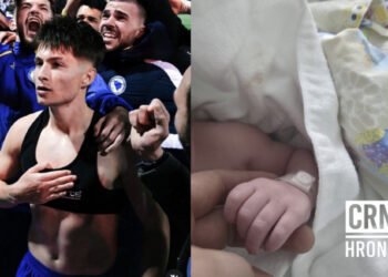 Muštuluk iz dijaspore: U Sloveniji rođen mali Esmir, ime dobio po bh. reprezentativcu Bajraktareviću