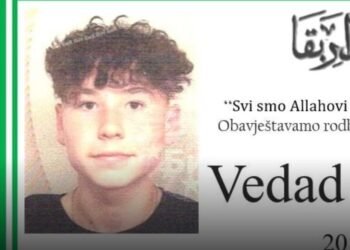 Ovo je 16-godišnji Vedad koji je poginuo u nesreći na motoru u Visokom