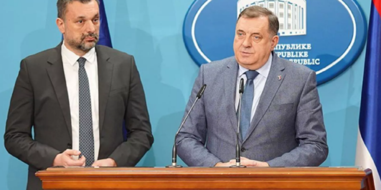 “MOŽE I KONJA I SEBE VEZIVATI GDJE MU GAZDA KAŽE, SRBI SE NE VEZUJU”: Dodik žestoko udario po Konakoviću nakon govora u Antaliji