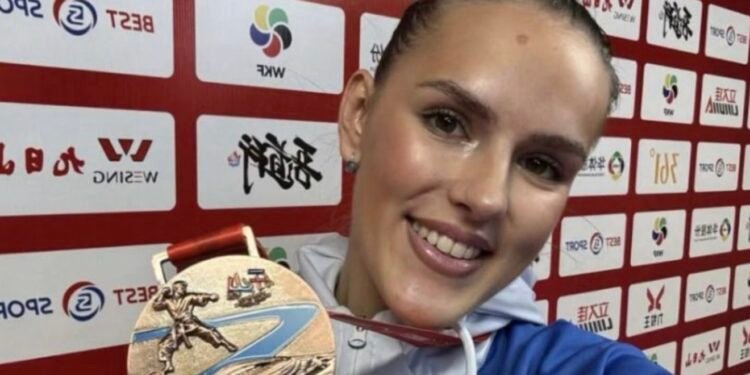Ponos naše države: Bosanka Nejra Sipović među najboljima svijetu – Zlatna iz Rima, bronzana iz Kine