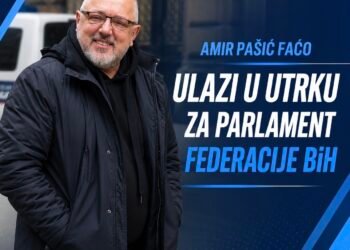 Amir Pašić Faco kandidat za Parlament FBiH