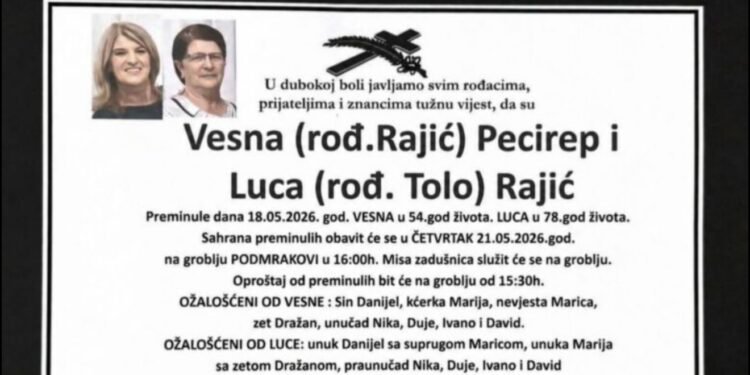 Tragedija u Kiseljaku: Iza Vesne ostalo dvoje djece