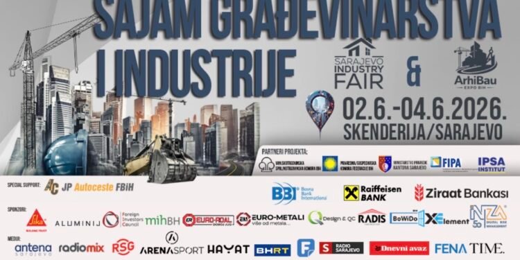 SARAJEVO KAO REGIONALNI EPICENTAR RAZVOJA: 3. MEĐUNARODNI SAJAM GRAĐEVINARSTVA I INDUSTRIJE DONOSI VIZIJU BUDUĆNOSTI