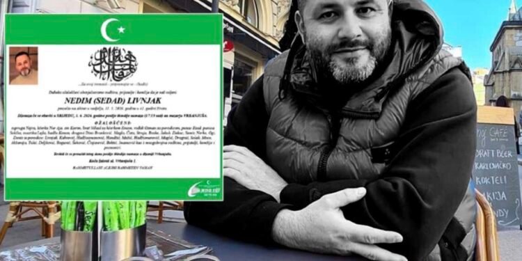 Iza njega ostalo dvoje maloljetne djece: Sutra dženaza Nedimu Livnjaku kojeg je ubio Almer Inajetović