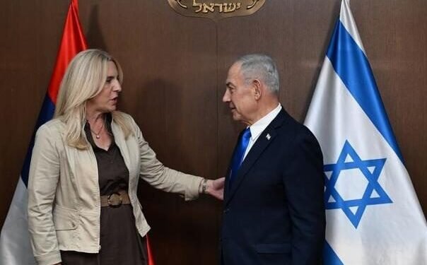 Posjeta Izraelu u centru pažnje: Cvijanović se sastala s Netanyahuom
