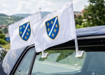 Sarajlija snimio policajca MUP-a RS koji mu je pisao kaznu i oduzimao zastavice sa ljiljanima