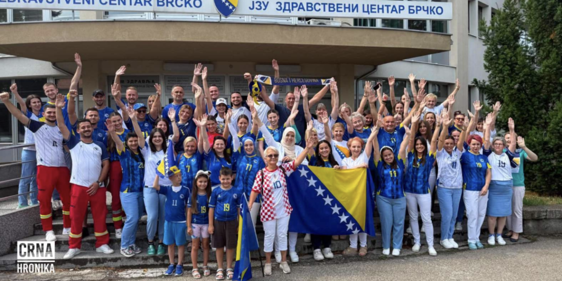 Srpskoj demokratskoj stranci smeta što su medicinari obukli dresove BiH i Hrvatske