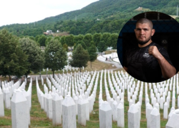 Habib Nurmagomedov odao počast žrtvama genocida u Srebrenici