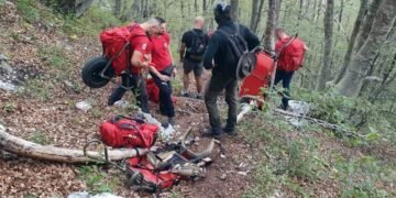 Sramotna šala mladića u BiH: Izmislili povredu noge kako bi ih GSS helikopterom spustio s planine