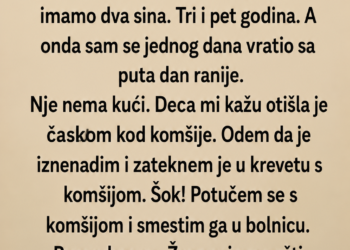 ZATEKAO SAM ŽENU SA KOMŠIJOM I ODVELA SU ME DJECA: Godinama kasnije TAŠTA mi je poslala pismo koje je SVE PROMIJENILO!