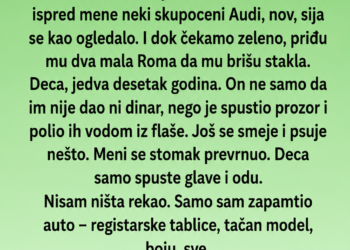 PONIZIO JE DVOJICU DJEČAKA NA SEMAFORU: Mjesec dana kasnije dovezao je AUDI U MOJU RADIONICU – nije očekivao šta ću mu reći!