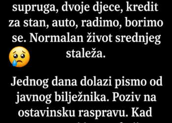 OTAC ME JE NAPUSTIO KAO BEBU, A 39 GODINA KASNIJE STIGLO JE NASLJEDSTVO: Ono što mi je ostavio PROMIJENILO JE SVE!