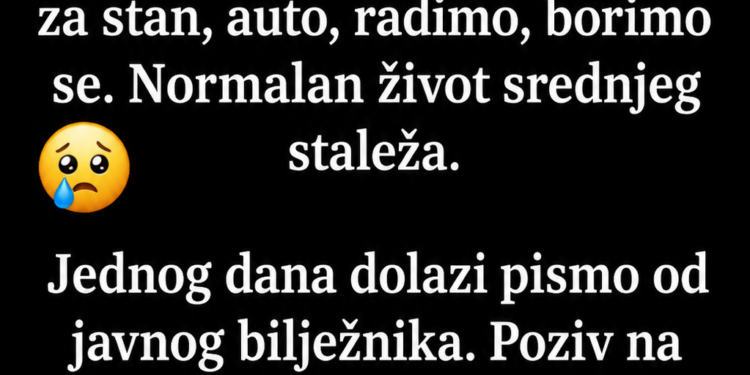 OTAC ME JE NAPUSTIO KAO BEBU, A 39 GODINA KASNIJE STIGLO JE NASLJEDSTVO: Ono što mi je ostavio PROMIJENILO JE SVE!
