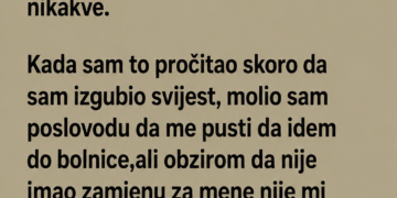 BRAT MI SE BORIO ZA ŽIVOT, A ŠEF MI NIJE DAO DA ODEM: Napustio sam smjenu, a onda je DIREKTOR DONIO ŠOKANTNU ODLUKU!