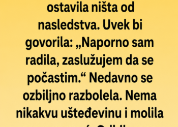 ODBIT ĆE MAJCI POMOĆ, A ONDA JE SAZNALA ISTINU 😱
