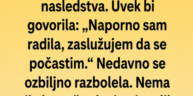 ODBIT ĆE MAJCI POMOĆ, A ONDA JE SAZNALA ISTINU 😱