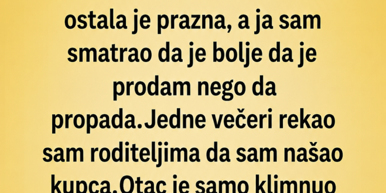 DEDA MI JE OSTAVIO STARU KUĆU – A ONDA SAM OTKRIO TAJNU SKRIVENU 30 GODINA