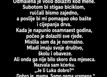 UNUK ME JE GODINAMA POSJEĆIVAO SVAKOG VIKENDA – A ONDA SAM SAZNALA ŠTA MU JE NJEGOVA MAJKA ZABRANILA DA MI KAŽE