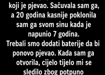 20 GODINA JE ČUVALA POSLJEDNJI POKLON SVOG OCA: Kad je otvorila plišanog medu, pronašla je PORUKU KOJA JU JE SLOMILA!