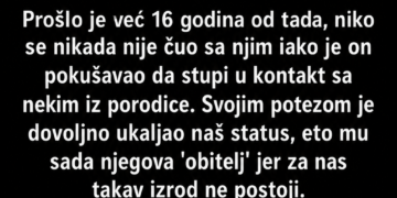 ODREKAO SAM SE SINA JER JE OŽENIO HRVATICU: Poslije 16 godina sreo sam njegovu djecu i GORKO SE POKAJAO!