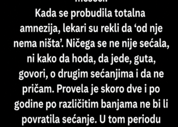 POSLIJE 5 MJESECI KOME NIJE SE SJEĆALA NIČEGA: A onda je pogledala kroz prozor i rekla nešto što nas je RASPLAKALO!