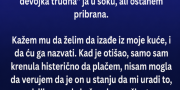REKAO MI JE DA JE DRUGA TRUDNA, A ONDA SAM SAZNALA ŠOKANTNU ISTINU