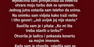 SVEKRVA JE SVAKOG JUTRA PROVJERAVALA MOJU TORBU PRIJE NEGO ŠTO ODEM NA POSAO – JEDNOG DANA SAM SAZNALA ZAŠTO