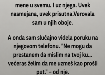 NAJBOLJA DRUGARICA I DEČKO KRILI SU OD MENE STRAŠNU TAJNU