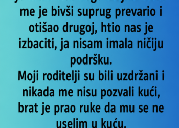 MUŽ ME JE PREVARIO I HTIO IZBACITI IZ KUĆE: Tada je SVEKRVA stala pred njega i rekla nešto što NIKAD NEĆU ZABORAVITI!