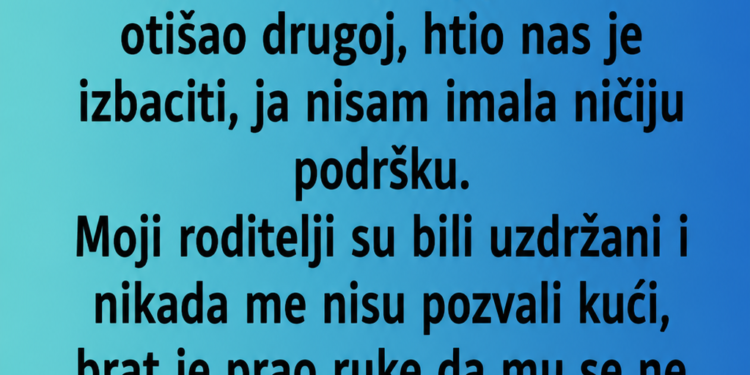 MUŽ ME JE PREVARIO I HTIO IZBACITI IZ KUĆE: Tada je SVEKRVA stala pred njega i rekla nešto što NIKAD NEĆU ZABORAVITI!