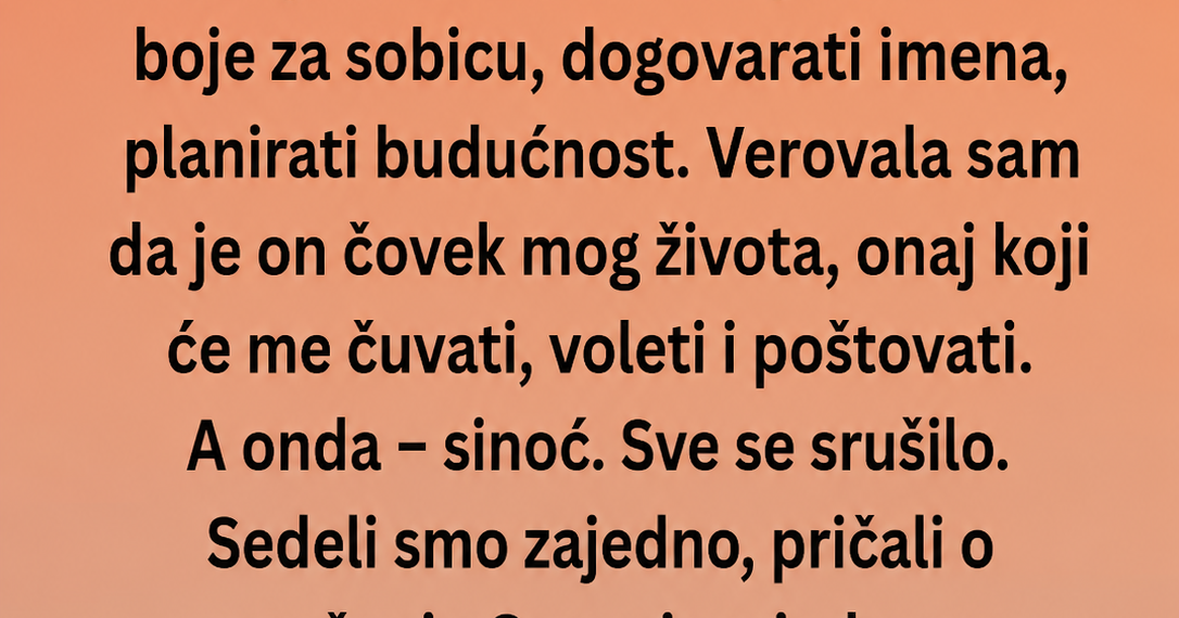 TRUDNA SAM, A ON ME JE UDARIO – ONDA MI JE NJEGOVA MAJKA OTKRILA STRAŠNU ISTINU