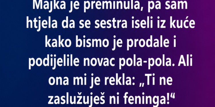 MAJKA JE SESTRI OSTAVILA KUĆU, A ONDA SMO OTKRILE TAJNU STARU 38 GODINA