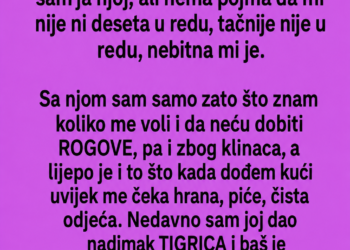 ŽENU SAM ZVAO „TIGRICA“ I GODINAMA JE VARAO: Kad je saznala ISTINU, pokazala mi je zašto joj taj nadimak STVARNO PRISTAJE!