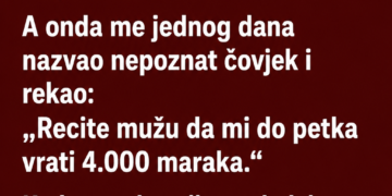MUŽ JE GOVORIO DA MU PLATA KASNI, A ONDA SAM OTKRILA DA JE ZA TRI MJESECA PROKOCKAO 18.000 MARAKA
