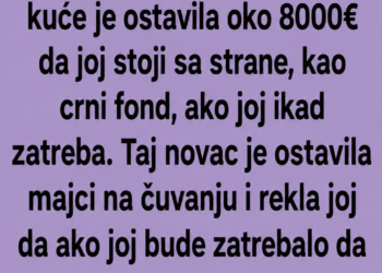 OSTAVILA JE MAJCI 8.000 EURA NA ČUVANJE: Poslije samo 3 mjeseca otkrila je ŠTA JE URADILA S NOVCEM!