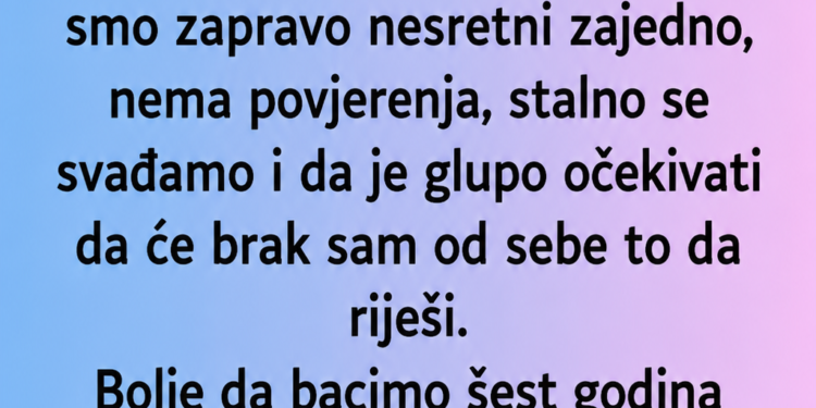 OSTAVIO SAM VJERENICU NA DAN VJENČANJA: Mislio sam da će me MRZITI, a onda mi je otkrila šta je i ona planirala!