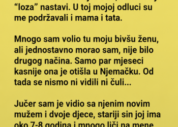OSTAVIO SAM ŽENU JER NIJE MOGLA ZATRUDNJETI, A ONDA SAM SAZNAO ISTINU