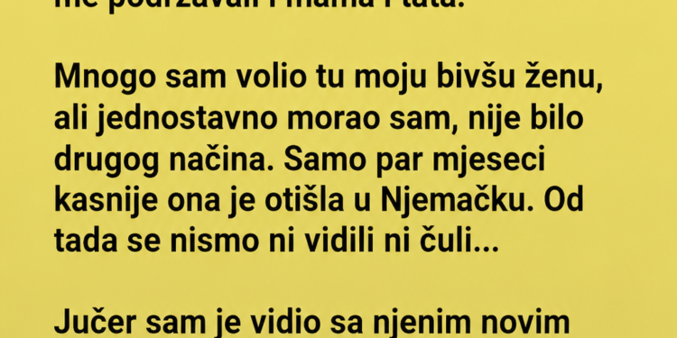 OSTAVIO SAM ŽENU JER NIJE MOGLA ZATRUDNJETI, A ONDA SAM SAZNAO ISTINU