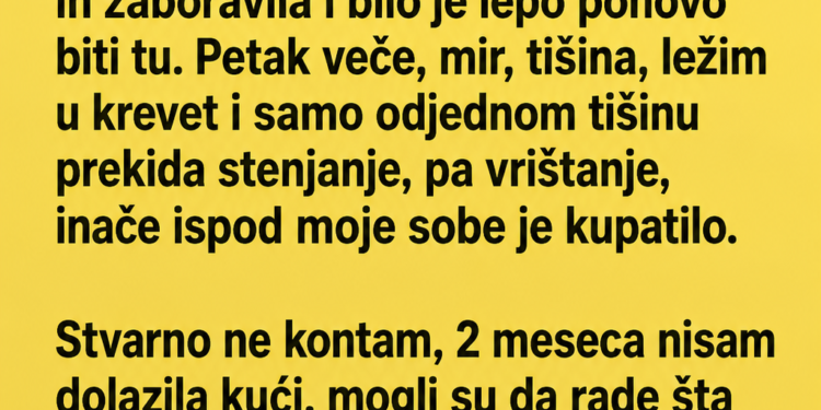 VRATILA SAM SE KUĆI I ZATEKLA MAMU SA NEPOZNATIM MUŠKARCEM – TATINA REAKCIJA ME JE ŠOKIRALA