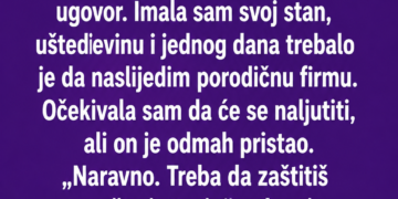 PREDBRAČNI UGOVOR ME JE SPASIO
