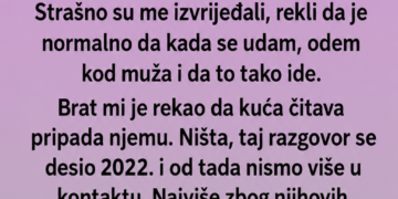 BRAT JE TVRDIO DA CIJELA KUĆA PRIPADA NJEMU: A onda sam otkrila TAJNU O SPRATU koji je zapravo ostavljen meni!