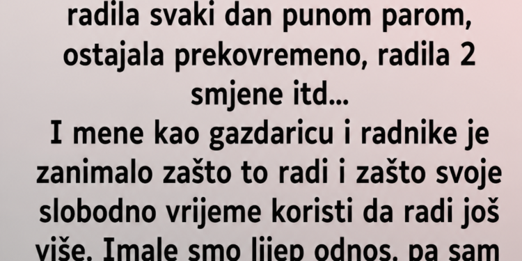 RADILA JE BEZ PRESTANKA ZBOG PORODICE – A ONDA SE POSLIJE 20 GODINA POJAVIO NJEN OTAC