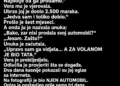 SIN JE MAJCI REKAO DA MORA PRODATI NJEN AUTO ZBOG POPRAVKE – A ONDA GA JE UNUKA SLUČAJNO VIDJELA ISPRED RESTORANA