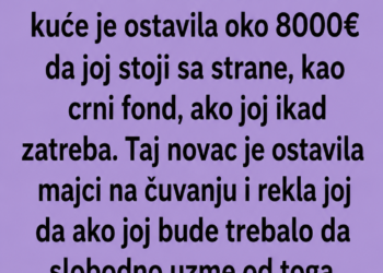 OSTAVILA JE MAJCI 8.000 EURA NA ČUVANJE: Kad se vratila iz inostranstva, saznala je ŠTA JE MAJKA URADILA S NOVCEM!